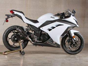 Kawasaki Ninja 300R M4 Karbon Tüp Komple Egzoz
