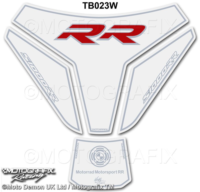 Bmw S1000RR 2015-2017 Model Motografix Tank Pad