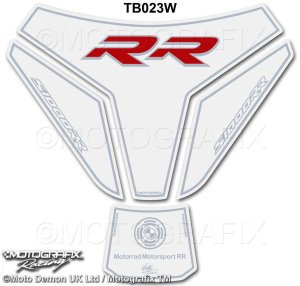 Bmw S1000RR 2015-2017 Model Motografix Tank Pad