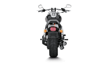Harley Davidson Dyna Fat Bob FXDF 2008-2014 Slip-On Line (Krom) Akrapoviç Egzoz