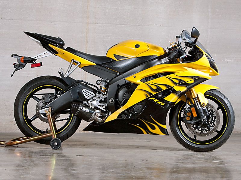 Yamaha Yzf R6 2006-2014 M4 Karbon Tüp Egzoz&Katalik Iptal Kiti