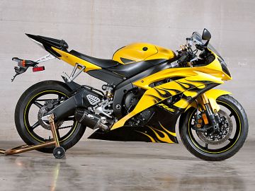 Yamaha Yzf R6 2006-2014 M4 Karbon Tüp Egzoz&Katalik Iptal Kiti